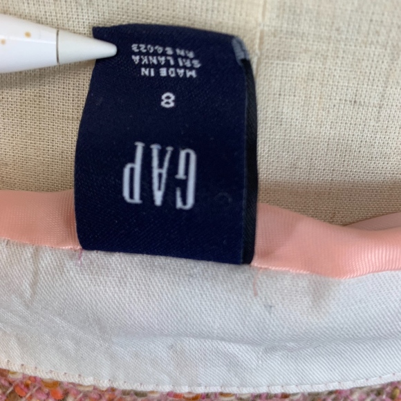 Gap Wool Tweed Holiday Skirt 8 Lined A Line 📁💼 - Picture 7 of 8